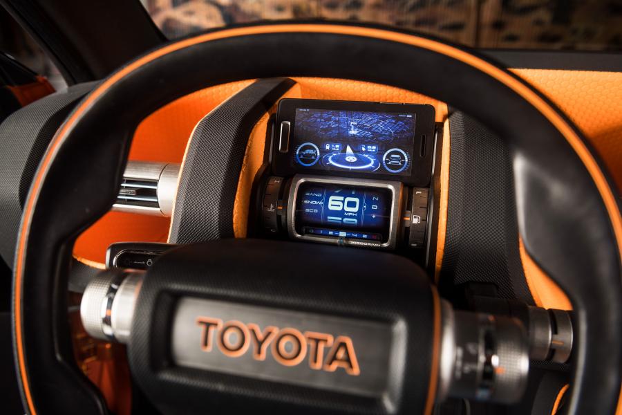Панель приборов Toyota FT-4X Concept 2017 года  (фото 21 из 43)